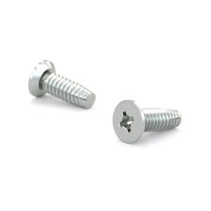 Metal screw, Undercut head, Machine thread, Type F point