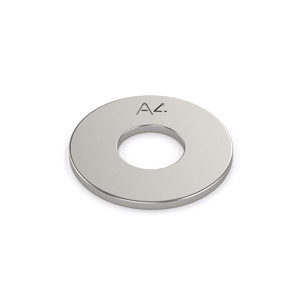Rondelle plate métrique DIN 125A - A4 acier inoxydable