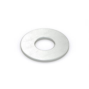 DIN 433 Metric Flat Washer, Small O.D. - Zinc