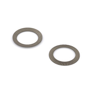 Ribbed/Safety "Schnorr" Metric Lock Washer - Plain