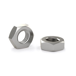 DIN 439 Metric Hex Jam Nut - A4 Stainless Steel