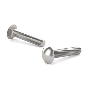 DIN 603 Metric Carriage Bolt, Pan Head - A2 Stainless Steel