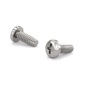 410H Stainless Steel Cutting Screw, Pan Head, Phillips Drive, 10-32, Type 