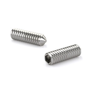 Socket Set Screw, Cone Point - A2 Stainless Steel