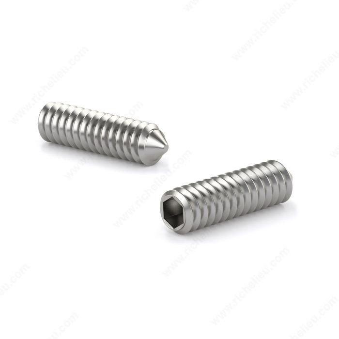 Socket Set Screw, Cone Point - A2 Stainless Steel - Reliable Fasteners