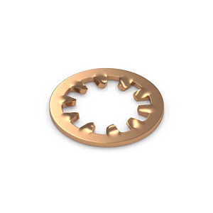 Internal Tooth Lock Washer - Phosphor bronze