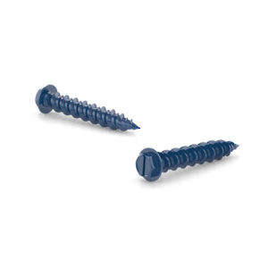 Concrete Screw with 1000 SST Coating, Hexagonal Head with Washer, Hi-Low Thread