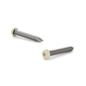 Metal Screw, Colored Pan Head, Square Drive, Self-Tapping Thread, Type A Point
