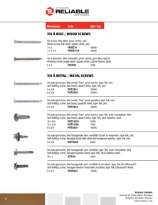 Reliable Fasteners Catalog Library - Stairway Ramps - Reliable Screws - page 2