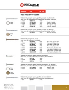 Reliable Fasteners Catalog Library - Doors & Windows - Reliable Fasteners - page 5