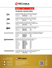 Reliable Fasteners Catalog Library - Doors & Windows - Reliable Fasteners - page 20
