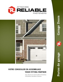 Reliable Fasteners Catalog Library - Garage Doors - Reliable Fasteners - page 1
