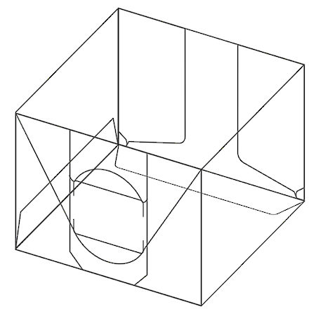 Boîte de plastique (modèle VP591)
