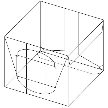Plastic box (model VP597)